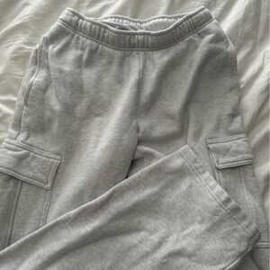 TNA Gray Cargo Sweatpants